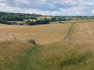 Public bridleway Cornish  Farm